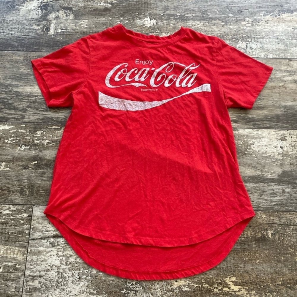 Coca Cola Shirt Size Large Junior